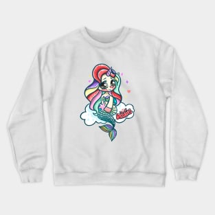 The Little Mermaid unicorn Crewneck Sweatshirt